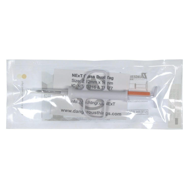 NExT RFID + NFC Chip RFID & NFC Chip Implants and Biohacking products